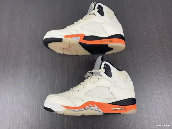 Rep Husky Retro Jordan 5 Orange Total DC1060-100 0531